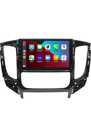Mıtsubıshı L200 Android Carplay Navigasyon Multimedya Ekran Teyp 2gb Ram + 32GB HDD