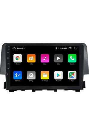 Honda Cıvıc Fc5 Android Carplay Navigasyon Multimedya Ekran Teyp 2gb Ram + 32GB HDD