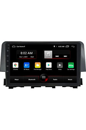 Honda Cıvıc Fc5 Android Carplay Navigasyon Multimedya Ekran Teyp 2gb Ram + 32GB HDD