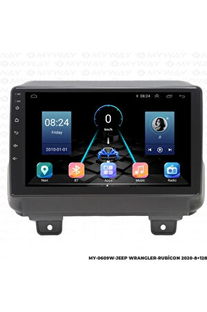 Myway Jeep Wrangler Android Multimedya 4gb Ram Carplay Navigasyon Ekran - Myway