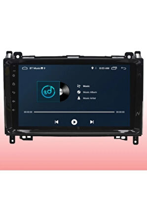 Mercedes B150-B180-B200 Android Carplay Navigasyon Multimedya QLED Ekran-2gb Ram