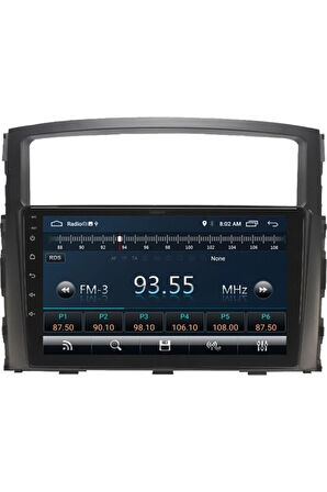 Mıtsubıshı Pajero Android Carplay Navigasyon Multimedya Ekran Teyp 2gb Ram + 32GB HDD