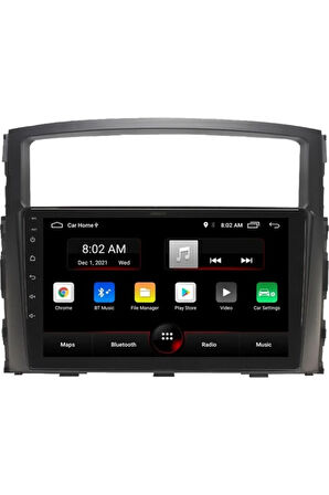 Mıtsubıshı Pajero Android Carplay Navigasyon Multimedya Ekran Teyp 2gb Ram + 32GB HDD