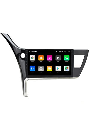 Toyota Corolla Android Carplay Navigasyon Multimedya Ekran Teyp 2gb Ram + 32GB HDD