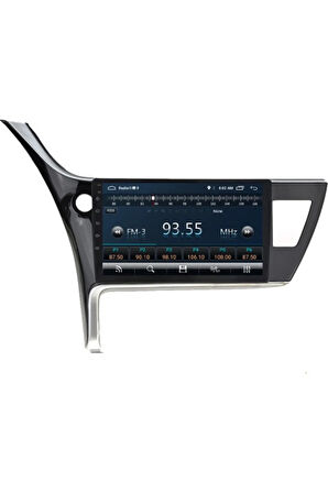 Toyota Corolla Android Carplay Navigasyon Multimedya Ekran Teyp 2gb Ram + 32GB HDD
