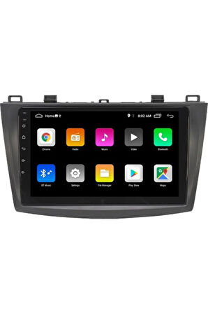 Mazda 3 Android Carplay Navigasyon Multimedya Ekran Teyp 2gb Ram + 32GB HDD