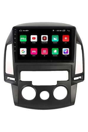 Hyundai I30 Android Carplay Navigasyon Multimedya Ekran Teyp 2gb Ram + 32GB HDD