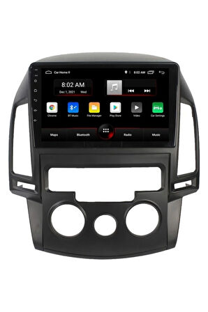 Hyundai I30 Android Carplay Navigasyon Multimedya Ekran Teyp 2gb Ram + 32GB HDD