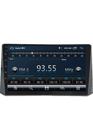 Toyota Corolla Android Carplay Navigasyon Multimedya Ekran Teyp 2gb Ram + 32GB HDD