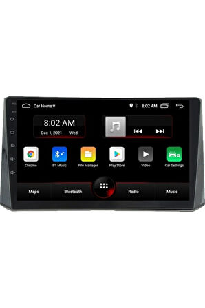 Toyota Corolla Android Carplay Navigasyon Multimedya Ekran Teyp 2gb Ram + 32GB HDD