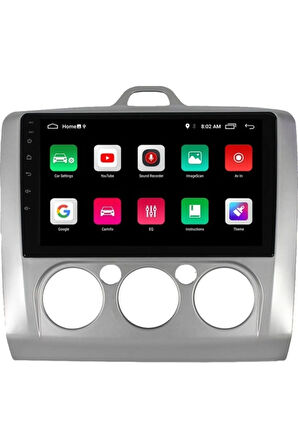 Ford Focus Analog Android Carplay Navigasyon Multimedya Ekran Teyp 2gb Ram + 32GB HDD