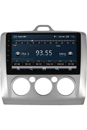 Ford Focus Analog Android Carplay Navigasyon Multimedya Ekran Teyp 2gb Ram + 32GB HDD
