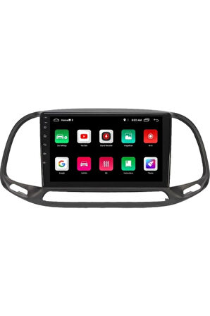 Fiat Doblo Android Carplay Navigasyon Multimedya Ekran Teyp 2gb Ram + 32GB HDD