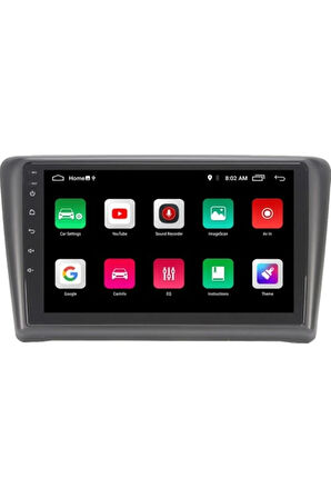 Skoda Rapıd Android Carplay Navigasyon Multimedya QLED Ekran-2gb Ram
