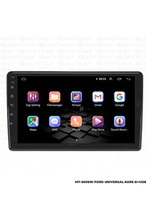 Myway Ford S-Max Android Multimedya 4gb Ram Carplay Navigasyon Ekran