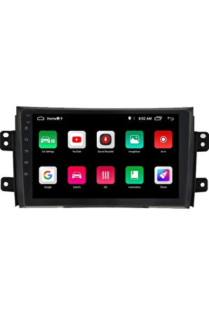 Suzuki Sx4 Android Carplay Navigasyon Multimedya Ekran Teyp 2gb Ram + 32GB HDD