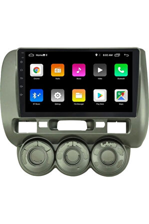 Honda City Android Carplay Navigasyon Multimedya Ekran Teyp 2gb Ram + 32GB HDD