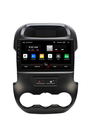 Ford Ranger Android Carplay Navigasyon Multimedya Ekran Teyp 2gb Ram + 32GB HDD