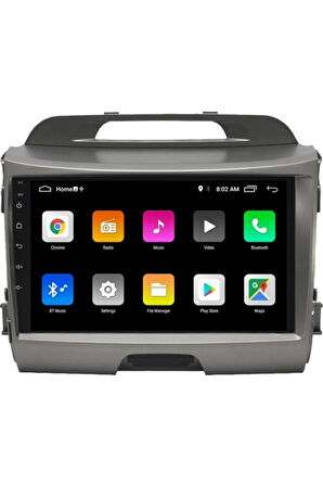 Kia Sportgae Android Carplay Navigasyon Multimedya Ekran Teyp 2gb Ram + 32GB HDD