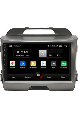 Kia Sportgae Android Carplay Navigasyon Multimedya Ekran Teyp 2gb Ram + 32GB HDD