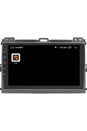 Toyota Land Cruiser Prado Android Carplay Navigasyon Multimedya Ekran Teyp 2gb Ram + 32G