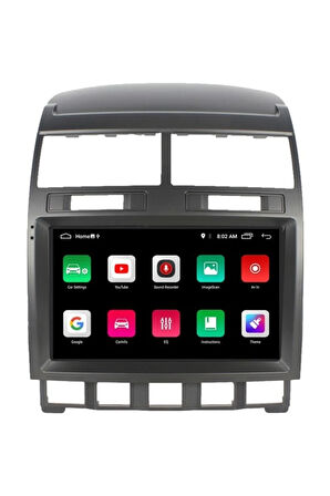 Volkswagen Toureg Android Carplay Navigasyon Multimedya Ekran Teyp 2gb Ram + 32GB HDD