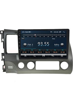 Honda Cıvıc Fd6 Android Carplay Navigasyon Multimedya Ekran Teyp 2gb Ram + 32GB HDD