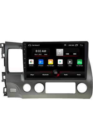 Honda Cıvıc Fd6 Android Carplay Navigasyon Multimedya Ekran Teyp 2gb Ram + 32GB HDD