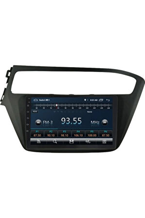 Hyundai I20 Android Carplay Navigasyon Multimedya Ekran Teyp 2gb Ram + 32GB HDD
