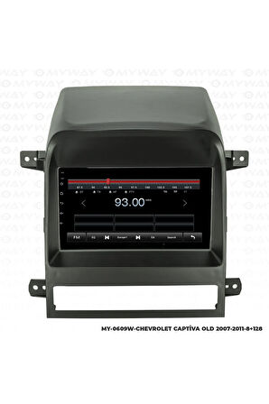 Chevrolet Captiva Android Multimedya 4gb Ram Carplay Navigasyon Ekran - Myway