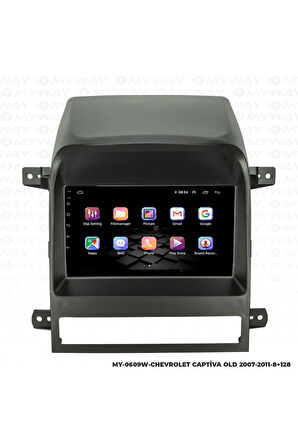 Chevrolet Captiva Android Multimedya 4gb Ram Carplay Navigasyon Ekran - Myway