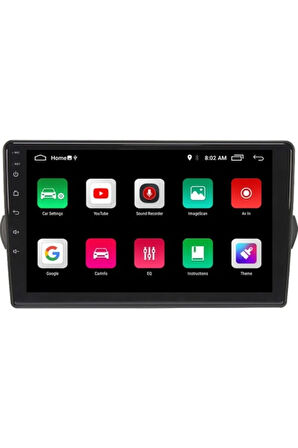 Fiat Egea Android Carplay Navigasyon Multimedya Ekran Teyp 2gb Ram + 32GB HDD