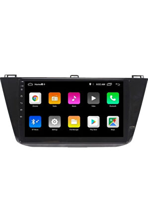 Volkswagen Tıguan Android Carplay Navigasyon Multimedya Ekran Teyp 2gb Ram + 32GB HDD
