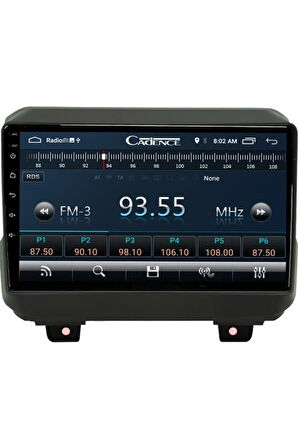 Jeep Wrangler Android Carplay Navigasyon Multimedya Ekran Teyp 2gb Ram + 32GB HDD