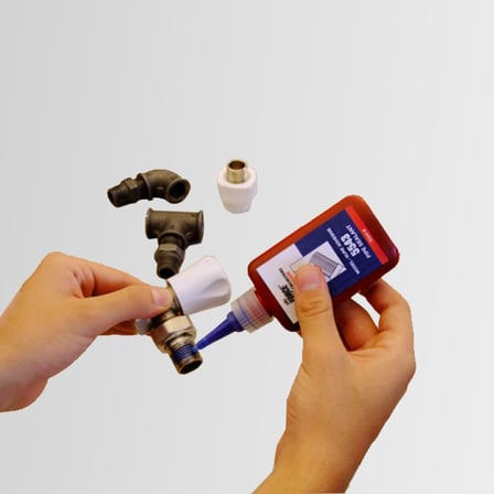 EMS FORCE 5543 Boru Dişli Macun Sızdırmazlık Elemanı Teflon Sıvı Conta Keten 50 ML