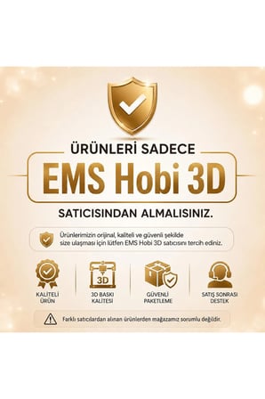 EMS3D Şeker Paket Tasarımlı Dekoratif Sunumluk Kutu