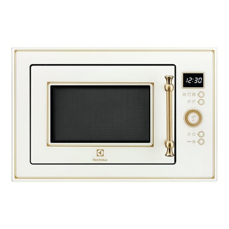 Electrolux EMT25203OC Ankastre Rustik Izgaralı Mikrodalga Fırın, Krem