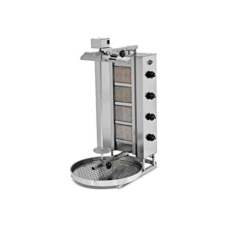 Empero EMP.DN.222 Gazlı Döner Ocağı Üstten Motorlu 5 Radyanlı - LPGli