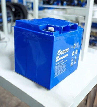 ORBUS 12V 42 AH ENGELLİ ARAÇ AKÜSÜ EBATLAR: 197x165x175mm
