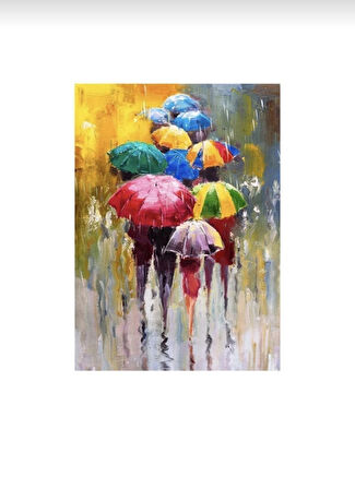 Neverland 1000 Parça Puzzle - Umbrellas (ŞEMSİYELER)