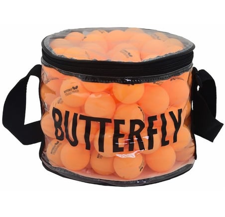Özel Seri Ping Pong Antrenman Ekipmanı Oyun Topu Butterfly 16005B Balls 100LU Çanta Trnc