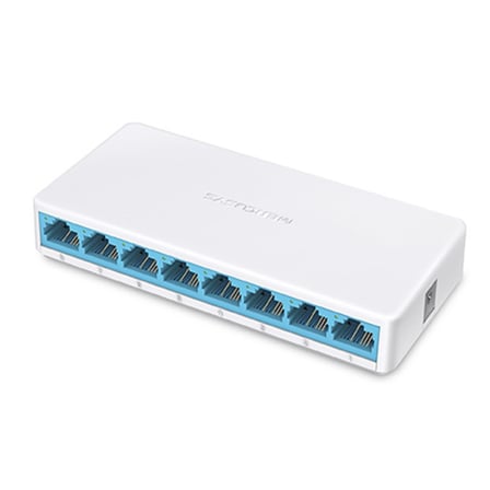 Mercusys Ms108 8 Port 10/100 Plastik Kasa Switch