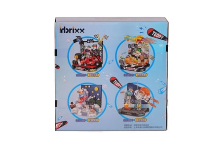 P88103 Panlos Desenli Kaykay 216 Parça Block Oyuncak