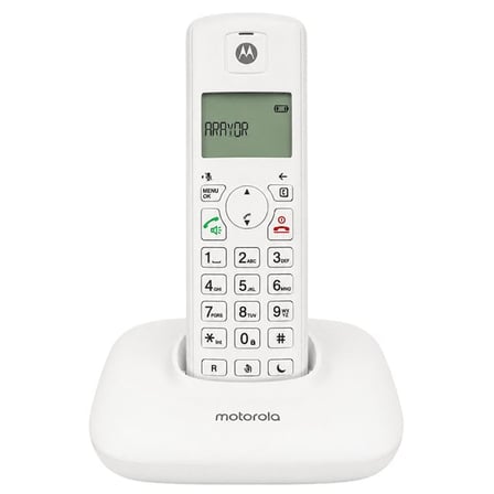 Motorola T401+ Dect Beyaz Telsiz Sabit Hat Kablosuz Telefon