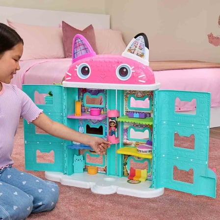 S00008876 Sun-spm-figür Oyun Set Gabby S Dollhouse Sevimli Bebk Evi Gabby