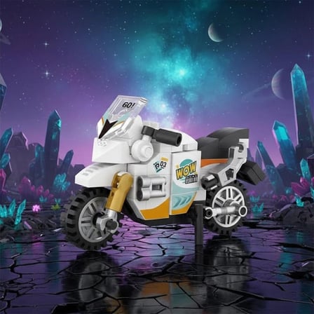 LZ-8624 Loz Motorsiklet 120 Parça Block Oyuncak Mini Poşet
