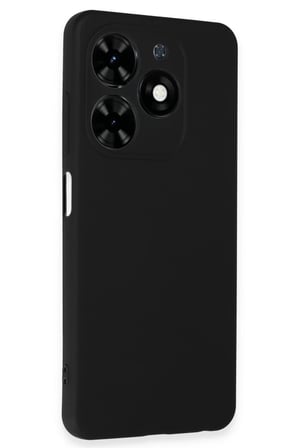 Tecno Spark Go 2024 Kılıf First Silikon - Siyah