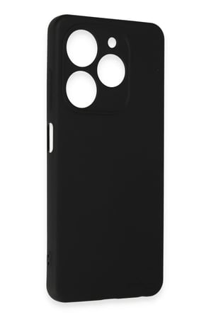 Tecno Spark Go 2024 Kılıf First Silikon - Siyah
