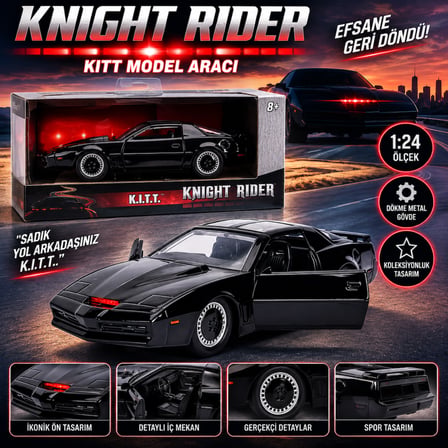 Knight Rider Kitt Model Aracı