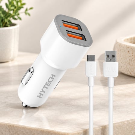 Type-C Araç Çakmaklık Şarj Cihazı - Dual Port